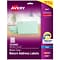 Avery Easy Peel Inkjet Return Address Labels, 2/3 x 1-3/4, Clear, 80 Labels/Sheet, 25 Sheets/Pack