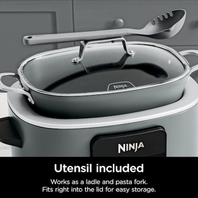 Ninja Foodi 8.5 Qt. Slow Cooker, Seasalt Grey (MC1001)