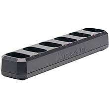 Midland BizTalk Two-Way Business Radio Six-Slotted Desktop Charger, Black (BGC600)