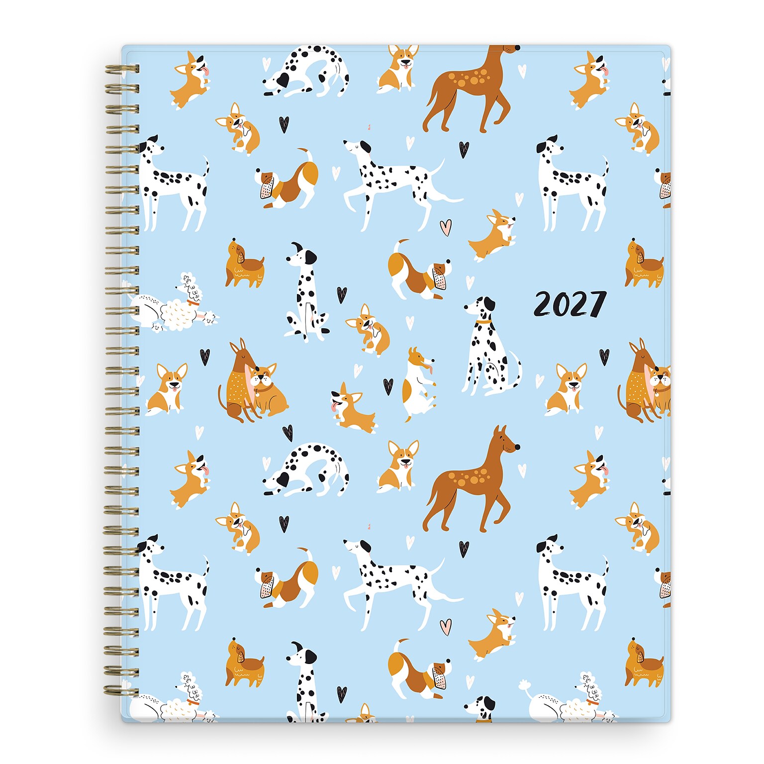 2027 Blue Sky 8.5 x 11 Weekly & Monthly Planner, Blue (164031)