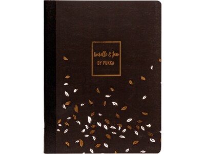 Pukka Pad Rochelle & Jess Composition Notebooks, 7.5" x 9.75", College Ruled, 70 Sheets, Assorted Colors, 3/Pack (9107-ROC)