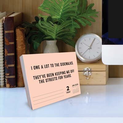 2026 Willow Creek Pun Intended 6.125" x 5.25" Day-to-Day Calendar (54383X)