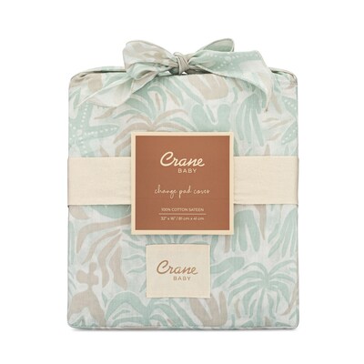 Cane Baby Cove Quilted Change Pad Cover, Beach Life (BC-160CPC-2)