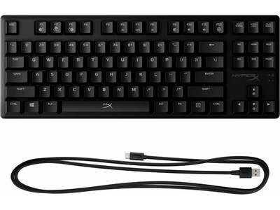 HyperX Alloy Origins Core Gaming Mechanical Keyboard, Black (4P5P3AA#ABA)