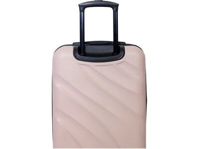 Geoffrey Beene 2-Piece Hardside Spinner Luggage Set, Blush (GB24-2)