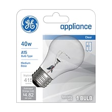 GE Lighting 40 Watts Clear Incandescent Bulb (15206)