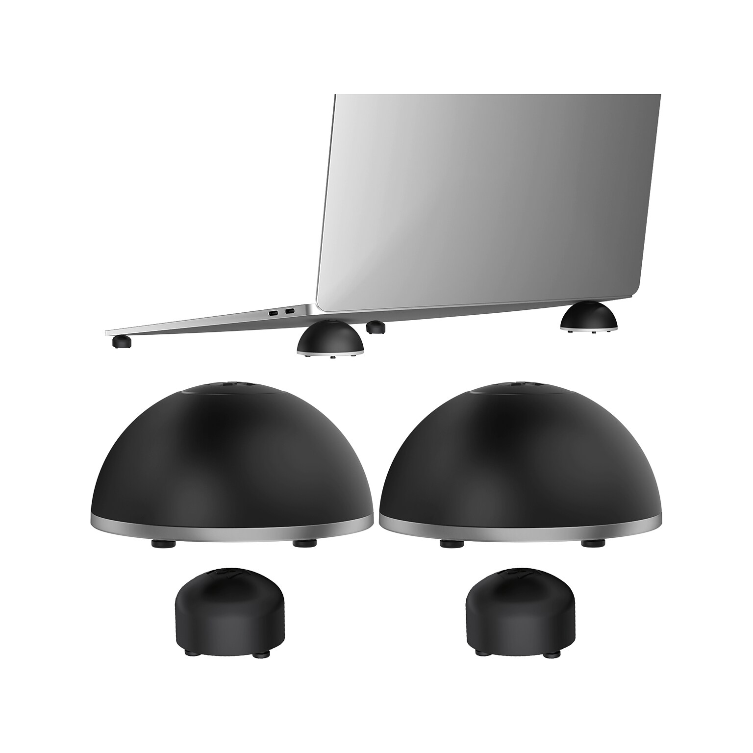 Purely BL2 Portable Magnetic Ball Laptop Stand Cooling Pad (PLSBL2)