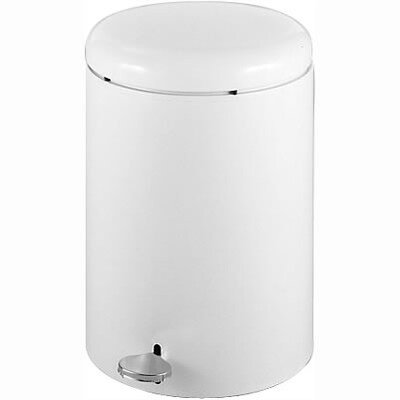 Safco® Round Step-On Waste Cans; 4-Gallon