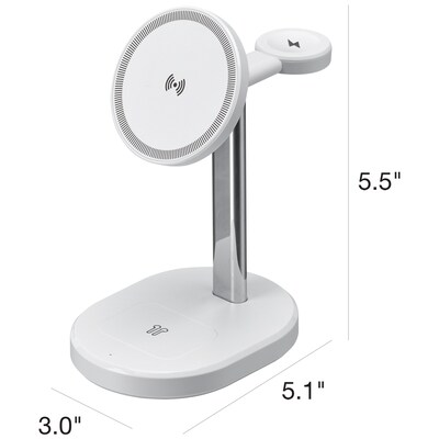 iLive 3-in-1 Wireless Charging Stand