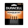 Duracell Coppertop AAA Alkaline Battery, 4/Pack (MN2400B4Z)