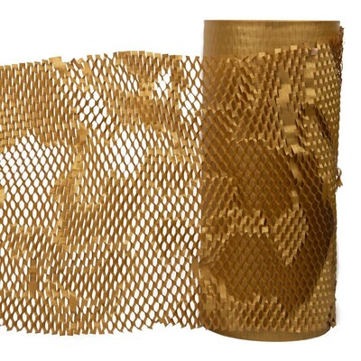 Honeycomb Packing Paper Roll, Gold, 12 x 328 (PP10001YE)