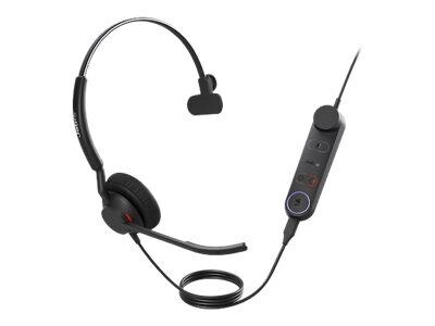 Jabra Engage 50 II USB-A MS Mono On Ear Computer Headset with 50 II Link, Black (5093-299-2119)