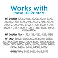 HP 67 Black Standard Yield Ink Cartridge (3YM56AN#140), print up to 120 pages
