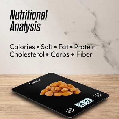 Cubitt Stainless Steel Smart Kitchen Scale, Obsidian Black (CTK-1)