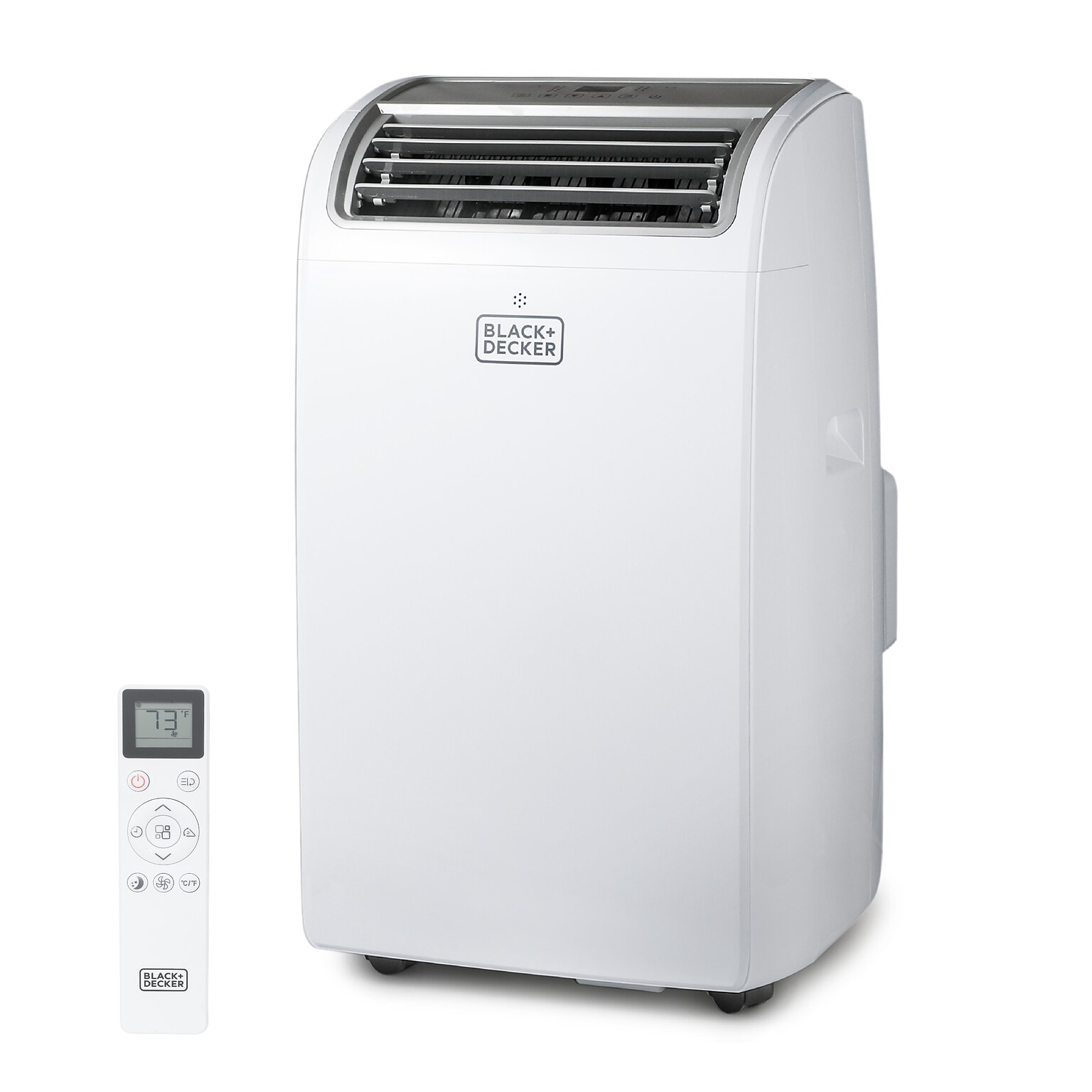 Black & Decker 115-Volt 14,000 BTU 10,200 (BTU DOE) Portable Air Conditioner with Remote, White (BPT10WTB)