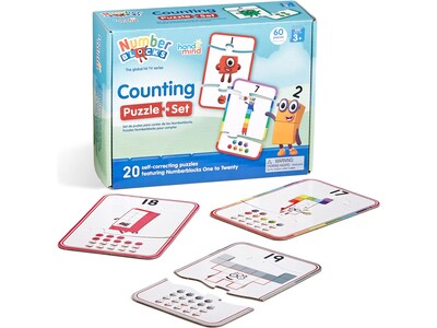 hand2mind Numberblocks Counting Puzzle Set (95401)