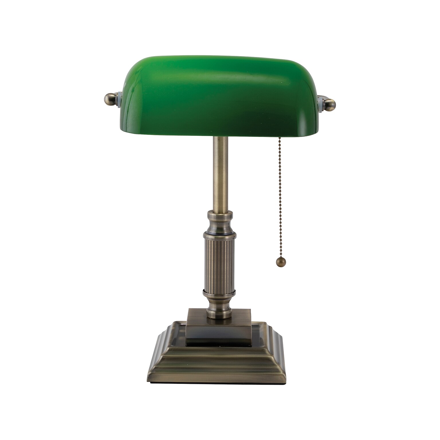 V-Light LED Desk Lamp, 14.75H, Green Antique Bronze (9VS688029AB)