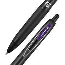 uniball 207 Plus+ Retractable Gel Pens, Medium Point, 0.7mm, Assorted Inks, 6/Pack (70491)