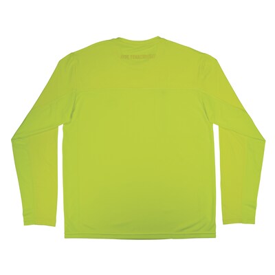 Chill-Its 6689 Long Sleeve Cooling Sun Shirt with UV Protection, Lime, M (12143)
