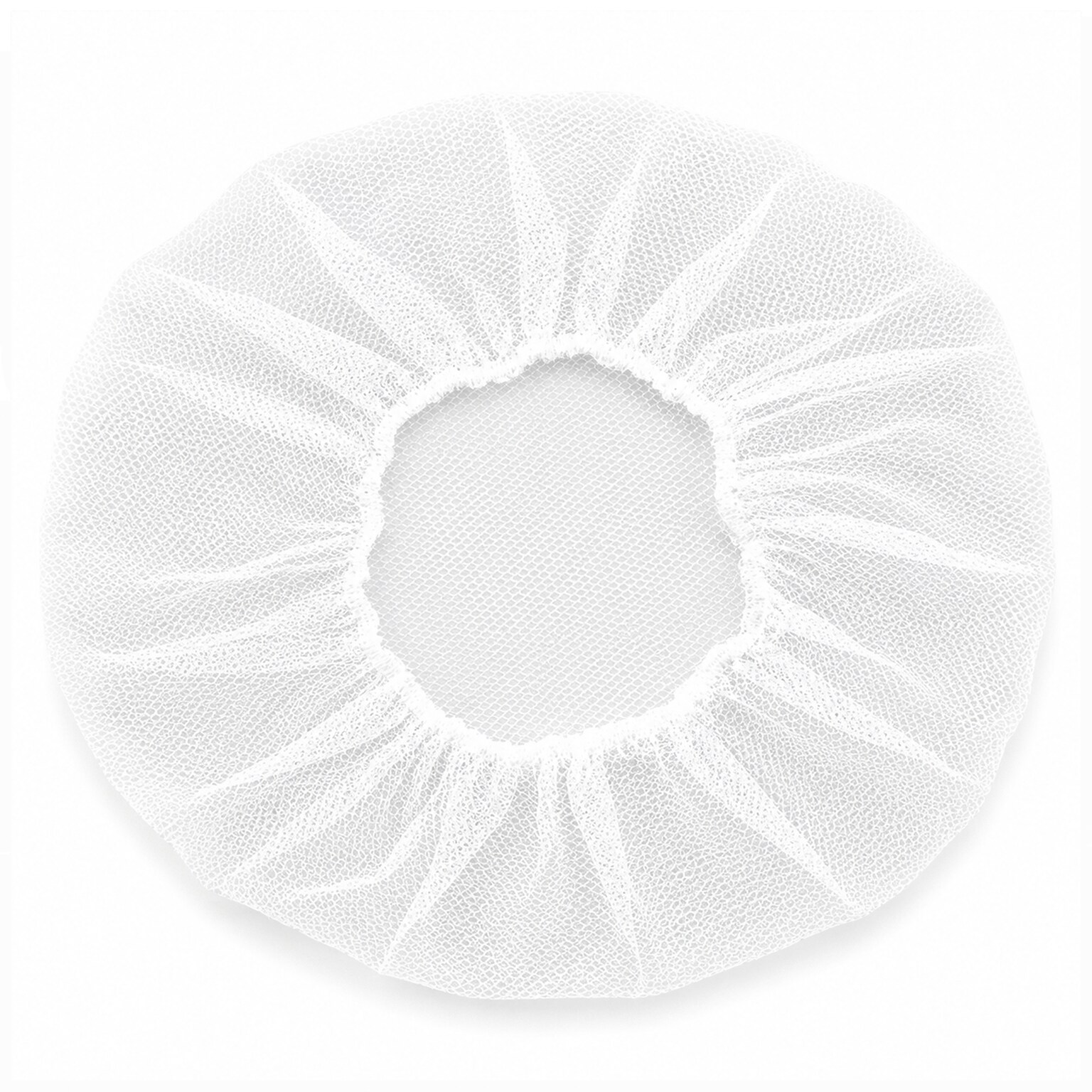 Global Industrial Polypropylene Beard Cover, 19, White, 100/Bag (708193B)