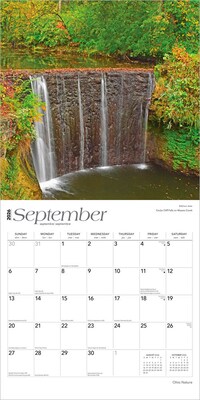 2026 BrownTrout Ohio Nature 12" x 12" Monthly Wall Calendar (9798330704941)