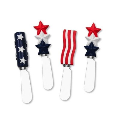 Tootles! By Jeanne Fitz Cheese Knives, Stars and Stripes