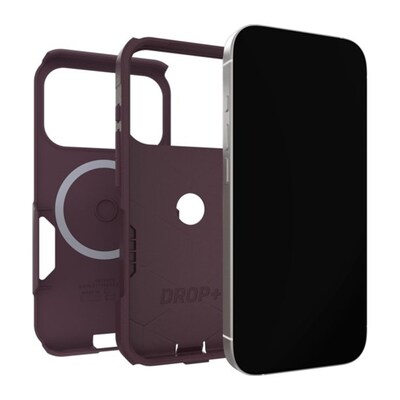 OtterBox Defender Series Pro MagSafe Compatible Phone Case for Apple iPhone 17 Pro, Shock Absorbing, Purple Mystery (77-98425)