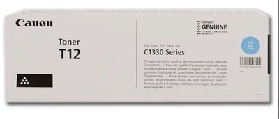 Canon T12 Cyan Standard Yield Toner Cartridge (5097C005AA)