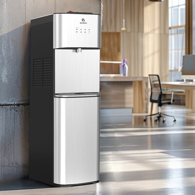 Avalon 3-Temperature Self Cleaning Water Dispenser, Stainless Steel (A5BOTTLELESS)