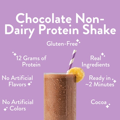 ColdSnap Chocolate Protein Shake Mix, Single Serve Pods, Dairy Free, 12 Pods/Pack, COLDSNAP MACHINE REQUIRED (100620)