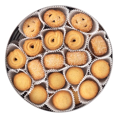 Bisca Danish Butter Cookie Tin, 3 lbs. (220-02223)