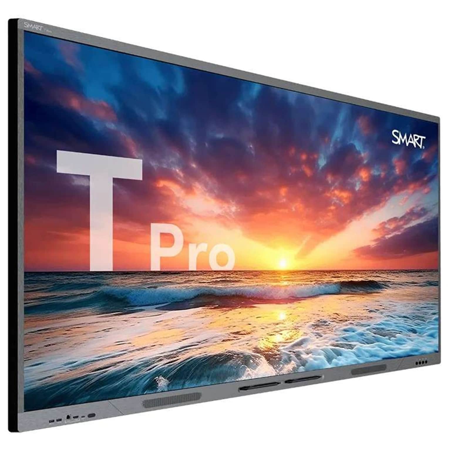 SMART T Pro 75 Wall-Mount QLED Interactive Display for Digital Signage (T075-P)