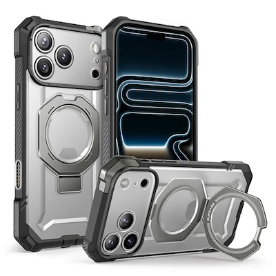 SUPCASE Unicorn Beetle Grip MagSafe Case for iPhone 17 Max, Shock Absorbing, Gray (SUP-iPhone2025Max-UBGrip-Gray)