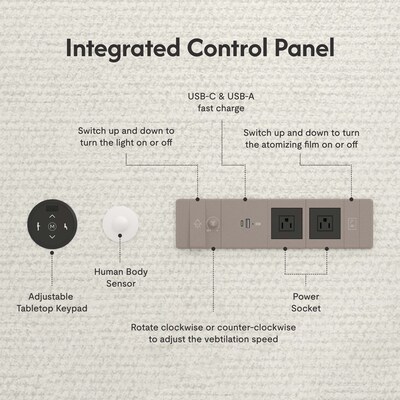 FlexiSpot NeoPod Modular Series 1-Person Privacy Booth with Switchable Privacy Glass, Black (P1F3B-Pro)