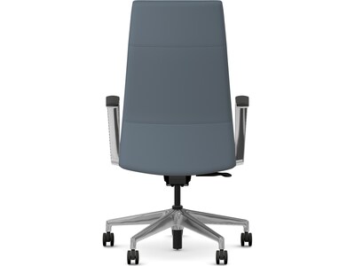 HON Cofi Fabric Swivel Executive Chair, Nimbus/Polished Aluminum (HCFEU.W0.STC.P.H.UR93.CHSTC09.PA)