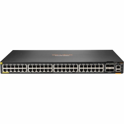 Aruba CX 6200F 48-Port Gigabit Ethernet PoE Managed Switch, 10Gbps, Gray (JL728B#ABA)