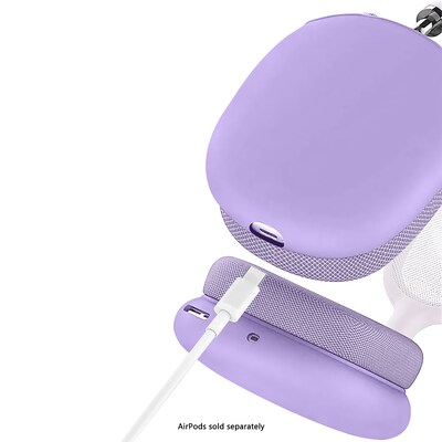 SaharaCase Liquid Silicone Cover Case for AirPods Max, Purple (HP00183)