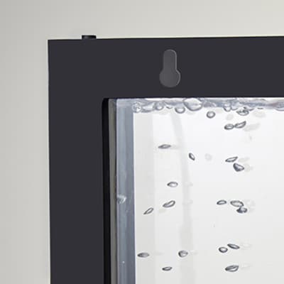 Simplee Adesso 9"H LED Aquarium Motion Light Box, Black (SL3981-01)