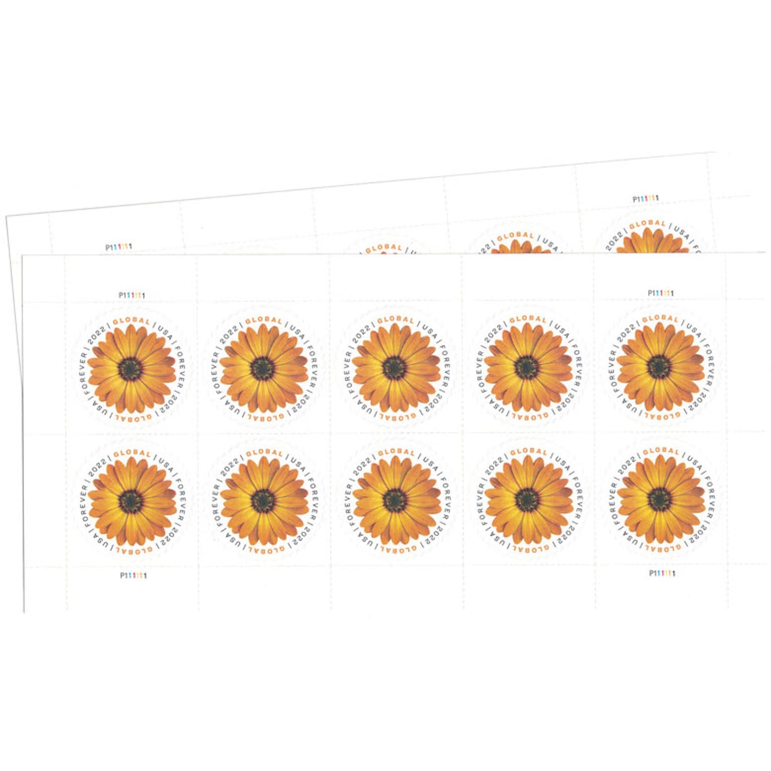 USPS Global Forever, 20 Postage Stamps (USPS4EVGLOB)