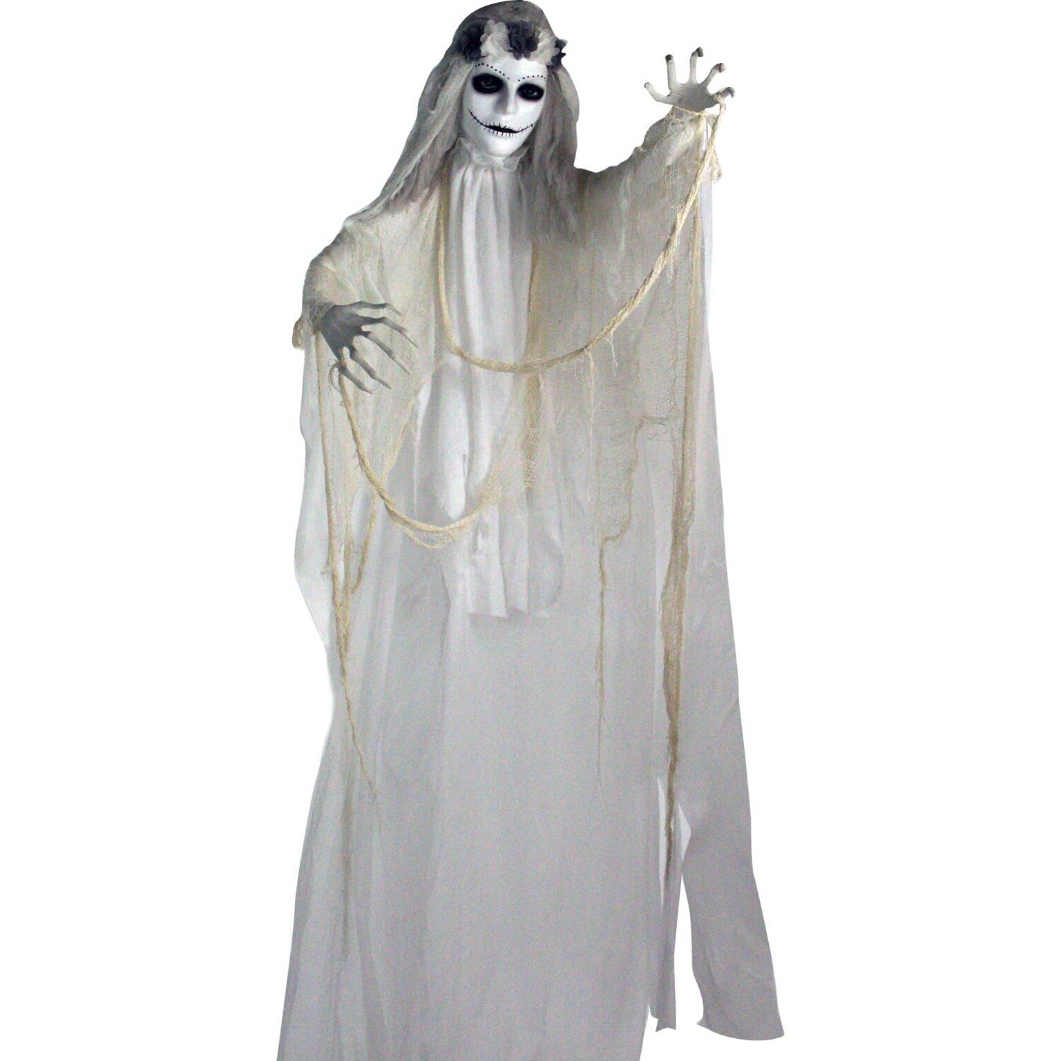 Haunted Hill Farm Life-Size Animatronic Ghost Bride (HHBRIDE-2FLSA)