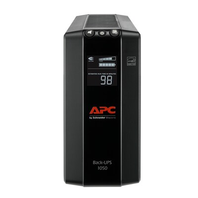 APC Back-UPS Pro 1000VA 8-Outlet UPS, Black (BN1050M)