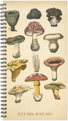2026-2027 Willow Creek 3.5 x 6.5 Academic Weekly & Monthly Planner, Fungi Files (65860)