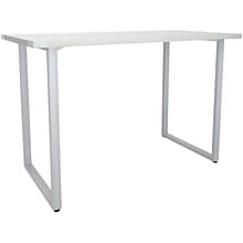 Safco Mirella SOHO 48W Table Desk, White Ash (5511WAH)