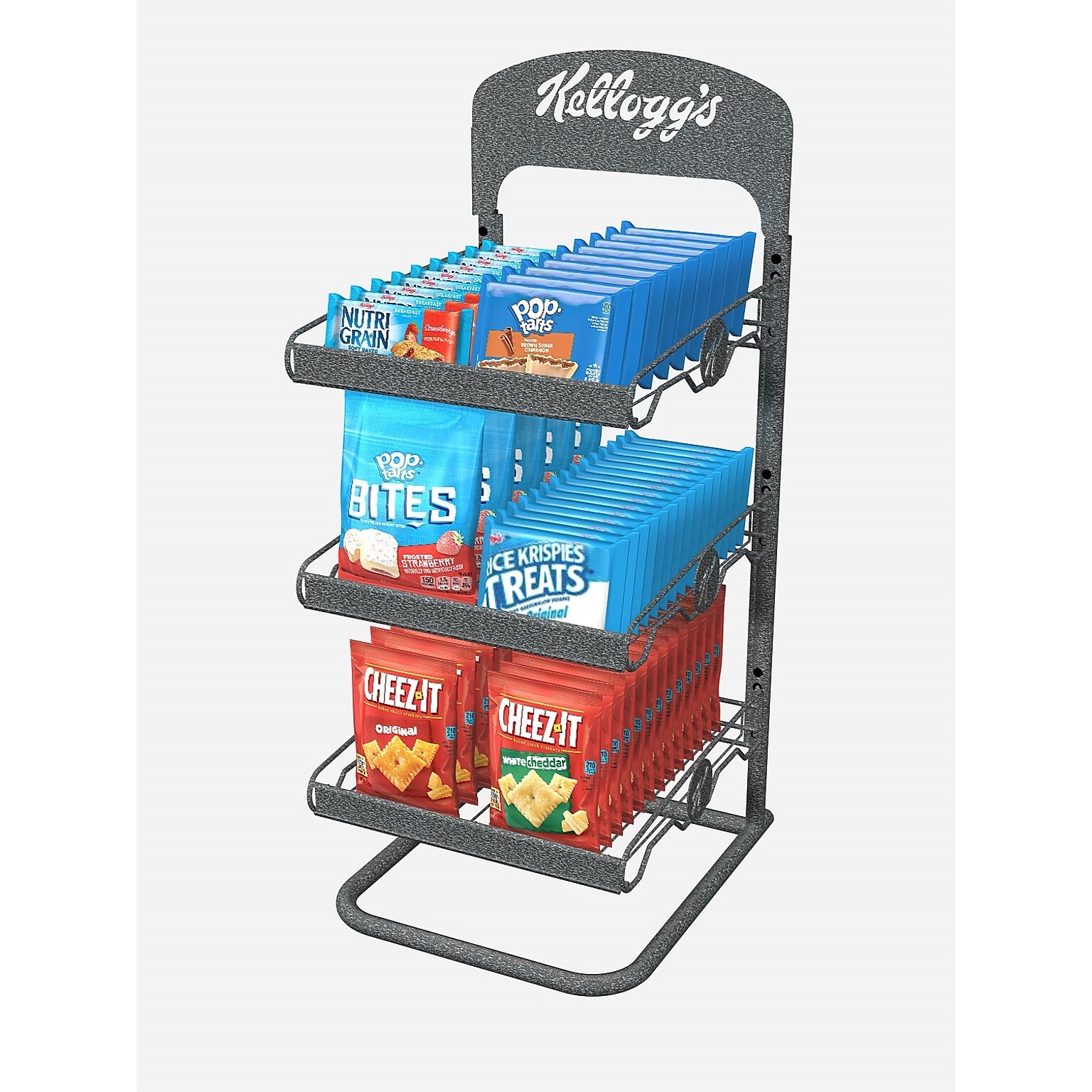 Kelloggs Breakroom Solution Snack Rack with Variety Snack Mix (KEE12021)