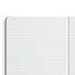 Staples Composition Notebook, 7.5" x 9.75", Graph Ruled, 80 Sheets, Black/White (TR55072)