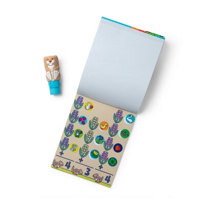 Melissa & Doug Sticker WOW! Bunny Sticker Stamper Activity Book, 8 Books/Pack (50838-CASE)