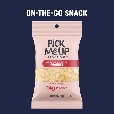 Pick Me Up Provisions™ Roasted & Salted Peanuts, 2 oz., 36 Bags/Box (PM62983)