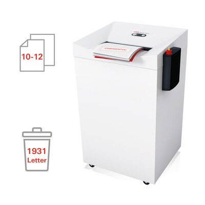 HSM Classic 225.2 HS L6 12-Sheet Cross-Cut Paper Only Shredder (14581330)