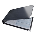 Davis Group 3-Up 1 7-Ring Special Application Binder, D-Ring, Black (3UPAM-01)