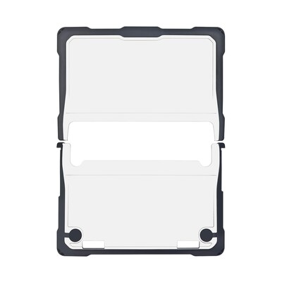 SaharaCase Venture Series Case for HP Fortis G1M/Flip G1M Chromebook (2in1), Shock-Absorbing, Clear/Black (LT00118)